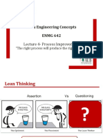 Lecture 4 - Process Improvement