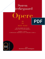 Soren Kierkegaard - Opere II. Sau-sau, Partea II-Humanitas (2009)