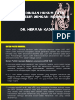 Perbandingan Hukum Tata Negara Mesir Dengan Indonesia Dr. Herman Kadir
