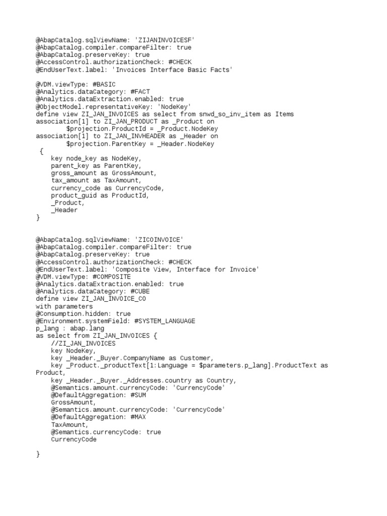 16 CDS Table Function and Analytic Query | PDF | Method (Computer ...