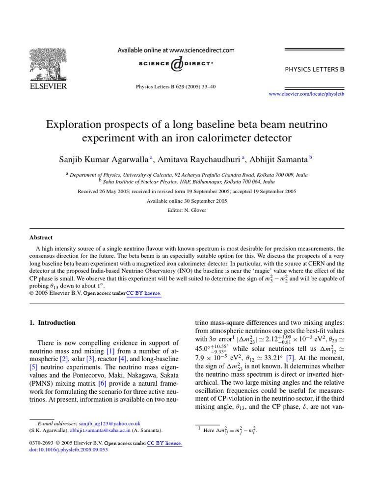 Exploration Prospects of A Long Baseline Beta Beam Neutrino Experiment