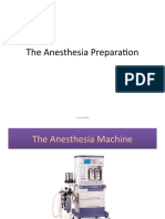 The Anesthesia Preparation