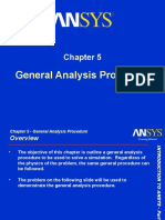 General Analysis Procedure