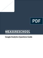 Google Analytics Questions Guide