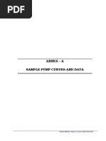 Annex - A Sample Pump Curves AND Data: Design Report, Megech & Jemma Pump Stations