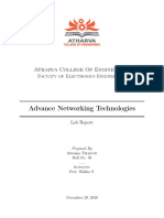 Advance Networking Technologies: Atharva College of Engineering