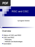 Risc and Cisc