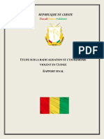 Rapport Final Étude Radicalisation Guinée 2016 Pour Diffusion - PDF