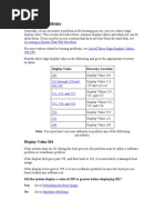 Booting Problems: Accessing A System That Will Not Boot List of Three-Digit Display Values: 500-599