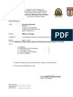 Lavezares MPS, Consolidated Report On NWMC 2021