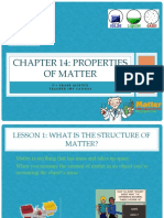 Chapter 14: Properties of Matter: 5 Grade Science Teacher Imy Cajigas