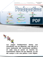 Juegos predeportivos educativos