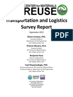 2012 Transportation Logistics Survey Report