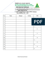 Daftar Hadir Turba