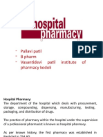 Chapter - 2 Hospital Pharmacy