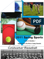 2011 Spring Sports Tab