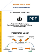 Pemilihan Peralatan MAA