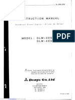 Denyo DLW-300ES Instruction Manual