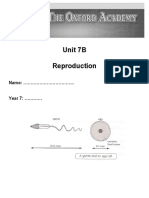 Unit 7B Reproduction: Name: .