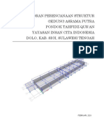 Laporan Struktur Asrama Putra