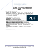 Informe Mensual #05 - Mantenimiento Rutinario - Tramo 4 - Marzo 2021