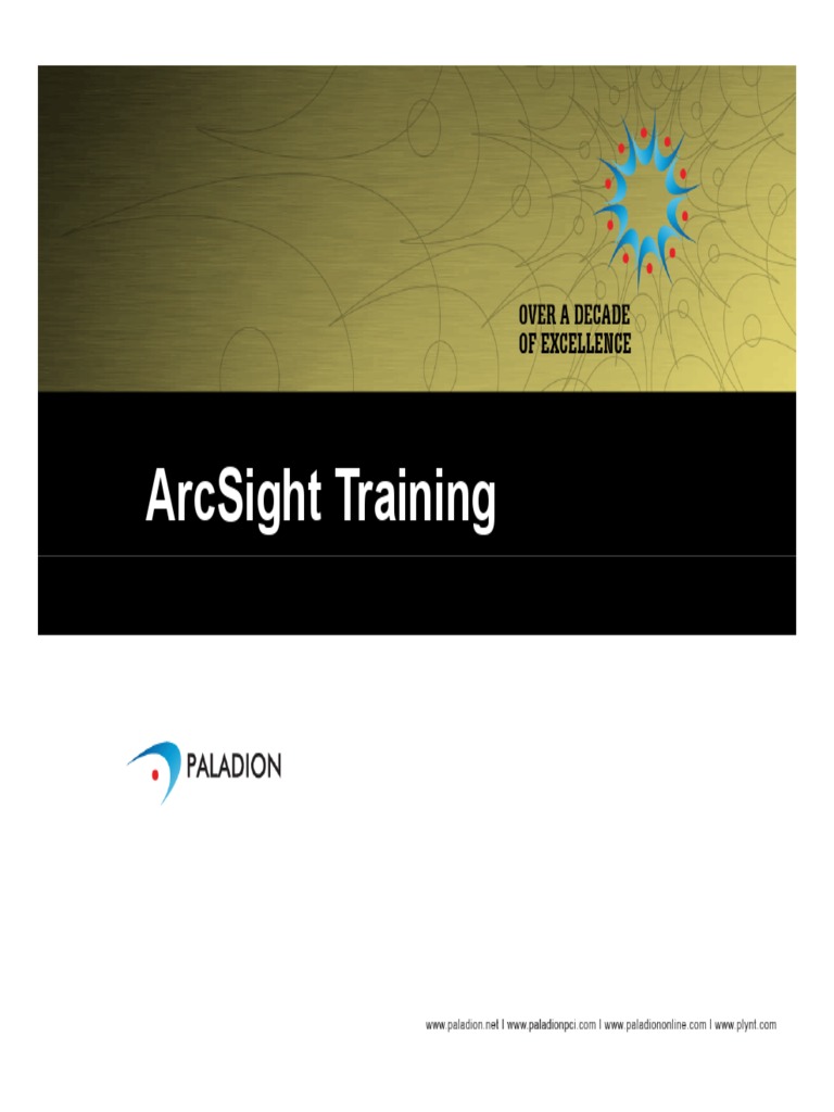 Paladion ArcSight Training1 Download Free PDF Databases Computer