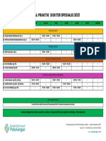 Jadwal Dokter 2021