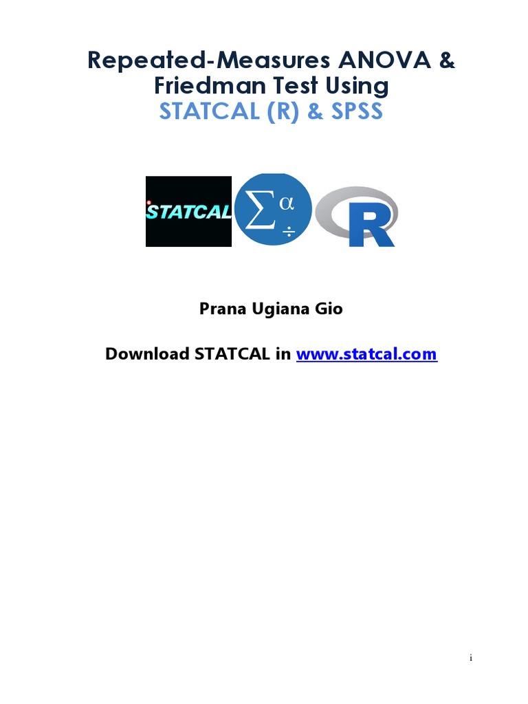 Repeated-Measures ANOVA - English Version | PDF | Analysis Of Variance ...