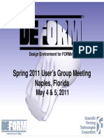 2011 Spring UGM Presentation File Distribute