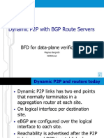 Dynamic P2P With BGP Route Servers: BFD For Data-Plane Verification