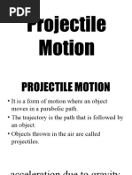 Projectile Motion