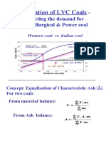 Utilisation of LVC Coals - : Meeting The Demand For Metallurgical & Power Coal