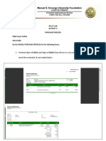 AE117-LAB Activity 2 Purchase Process Elijah Joyce Anilao A18-25446 Do The WHOLE PURCHASE PROCESS For The Following Items