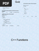 C++ Functions - 2