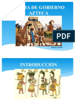 Forma de Gobierno Azteca