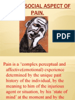 Psychosocial Aspect of Pain