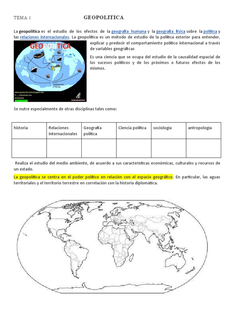 Fundamentos de la Geopolítica | PDF | Geopolítica | Academia