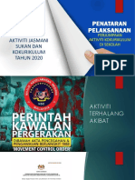 SLIDE PENATARAN PELAKSANAAN PERJUMPAAN PAJSK 2020 2