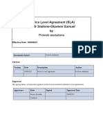 Service Level Agreement (SLA) For MR Stallone-Obaremi Samuel by