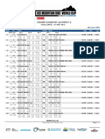 2014 UCI XCO WC #2 Cairns Women Elite Analysis