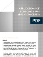Applications of Economic Laws (Basic Concepts) : Unit 4