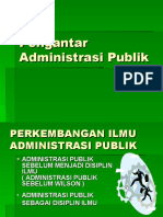 Perkembangan Administrasi Publik