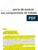 La Importancia de Evaluar Los Comprimisos