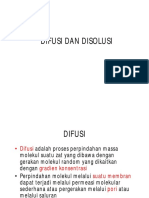 Difusi dan Disolusi