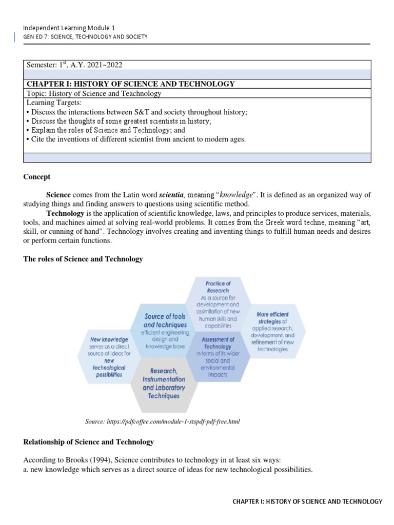 History of Science and Technology | PDF | Science | Stone Age