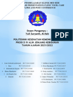 Metode Pembelajaran Klinik Bed Side Teaching, Case Presentation, Clinic Tour 2