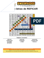 Sopa de Letras de Reficar Convertido Sena