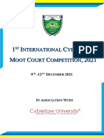 NUSRL International Cyber Law Moot Court Competition 2021