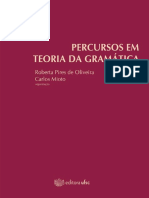 Percursos Em Teoria Da Gramática E-book