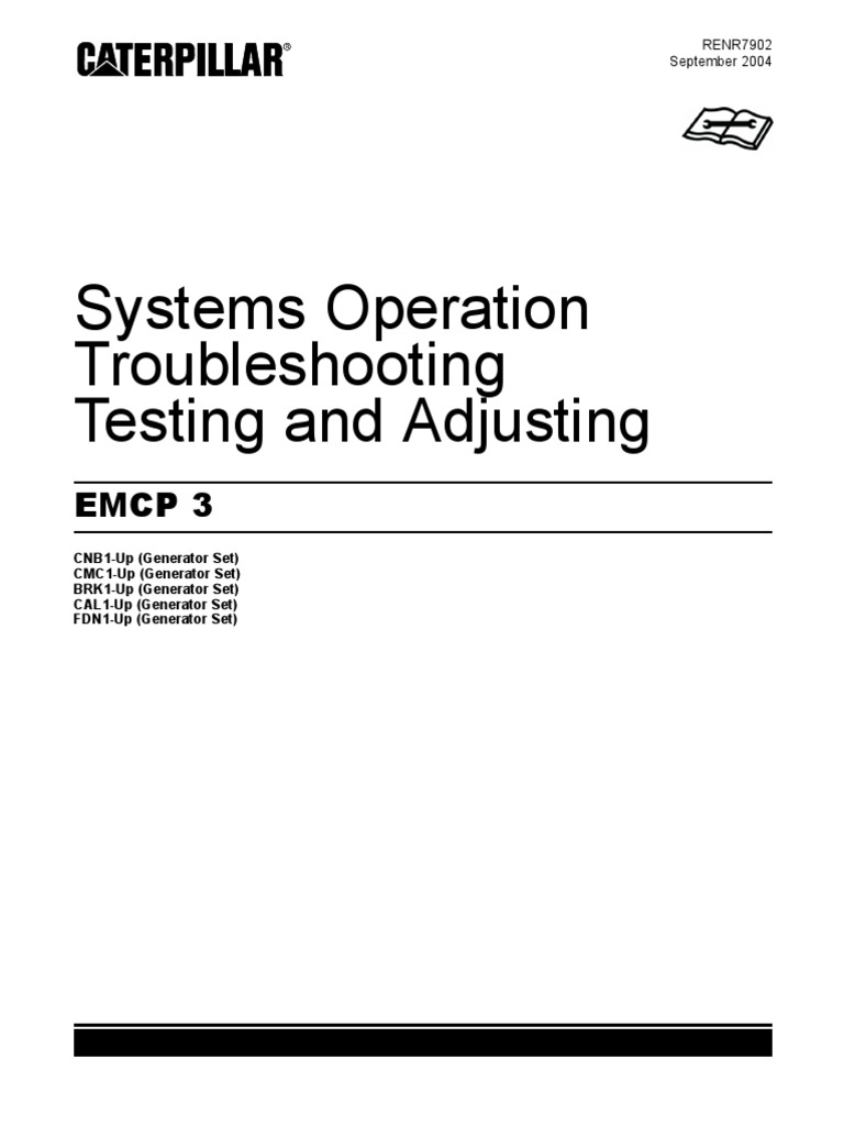 Systems Operation Troubleshooting Testing and Adjusting: Emcp 3 | PDF ...